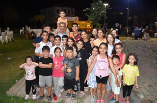 Gemlik’te Çocuklara Açık Hava Sinema Keyfi